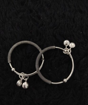 silver bangles