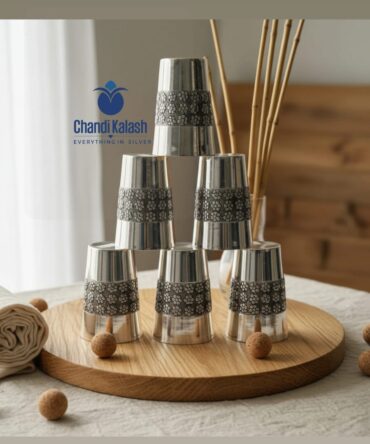 92.5 SILVER GLASS SET